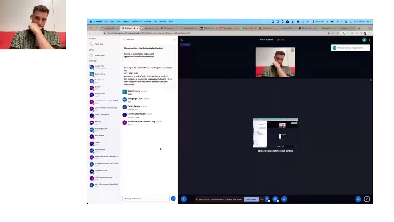 Atelier BlueHats du 2 septembre 2022 : Promouvoir votre projet libre