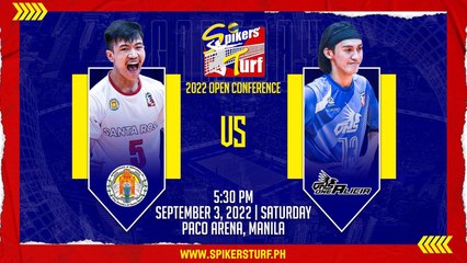 GAME 2 SEPTEMBER 3, 2022 | SANTA ROSA CITY LIONS vs VNS-ONE ALICIA | 2022 SPIKERS' TURF S5 OPEN CONFERENCE
