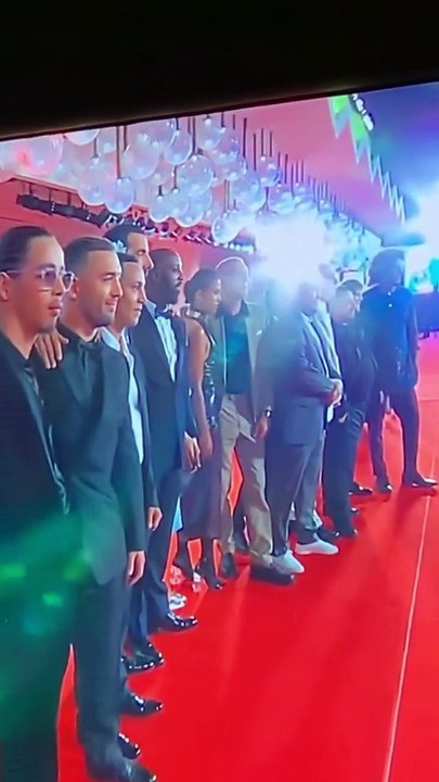 Tina Kunakey et Vincent Cassel à la 79ème Mostra de Venise le 2 septembre 2022.