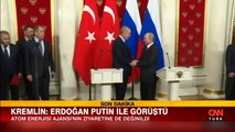 Cumhurbaşkanı Erdoğan ile Putin arasında kritik görüşme