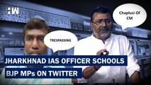 BJP MPs Nishikant Dubey, Manoj Tiwari broke rules as they went to visit the family members of the Dumka girl who was set ablaze by a stalker, the district administration of Deoghar claimed and filed an FIR against the BJP leaders. Th