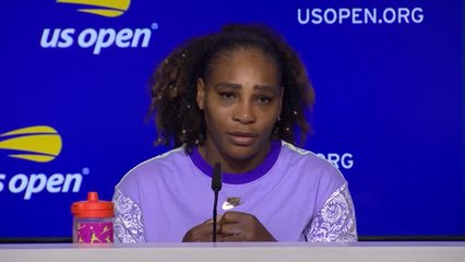 US Open - Serena Williams sur sa retraite : "Je ne sais pas, je ne pense pas à ça"