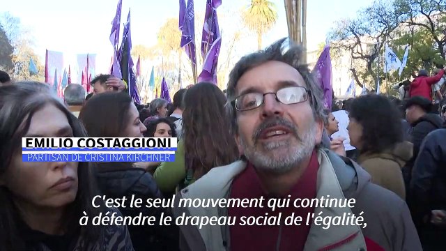 Dans une Argentine sous le choc, manifestations massives contre l'attentat de Kirchner