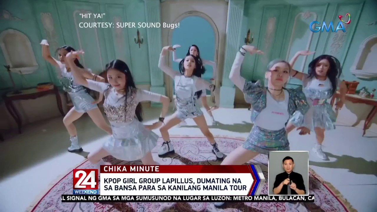 KPop girl group Lapillus, dumating na sa bansa para sa kanilang Manila tour | 24 Oras Weekend