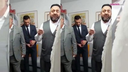 Kızını evlendiren babanın duygusal konuşması herkesi duygulandırdı!