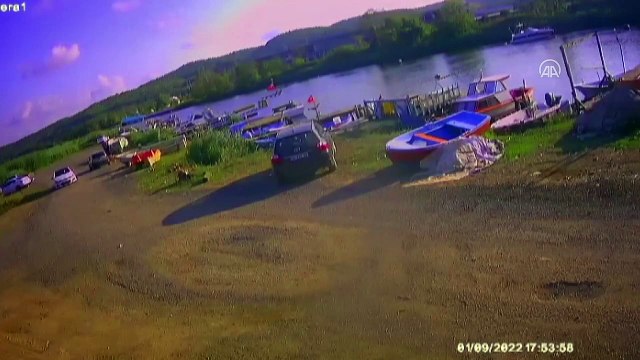 TFF saldırısı şüphelilerin olay yerine geliş-gidiş görüntüleriyle silahların bulunma anı kameralara yansıdı