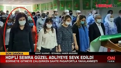 HDP'li Semra Güzel adliyeye sevk edildi