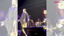 İzel-Çelik-Ercan konserinde büyük talihsizlik! Ünlü şarkıcı sahnede bayıldı