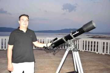 Salda'da uzay çadırından gökyüzüne sanal yolculuk