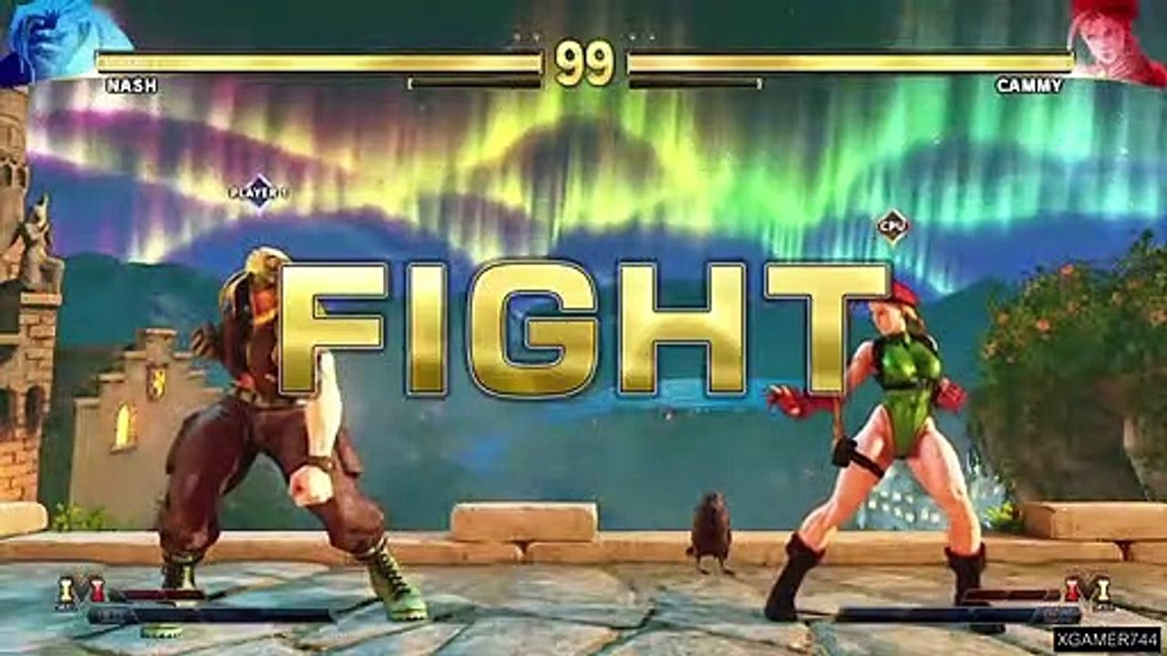 Street Fighter V - Nash Vs. Cammy (LEVEL 8)