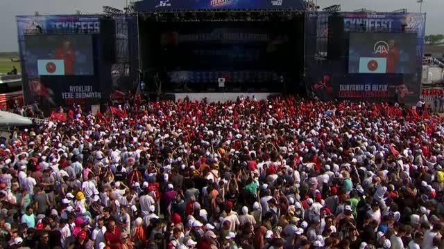 Son dakika haberi! Cumhurbaşkanı Erdoğan: Kızılelma insansız savaş uçağımız dünya harp tarihinde oyun değiştirici bir hamledir