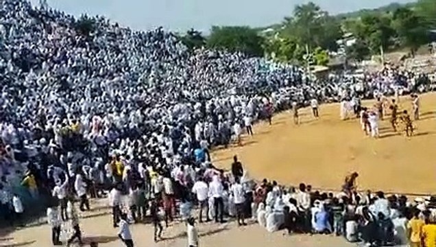 लक्खी मेले में कुश्ती दंगल देखने पहुंचे किरोडीलाल, लगे नारे, देखें वीडियो