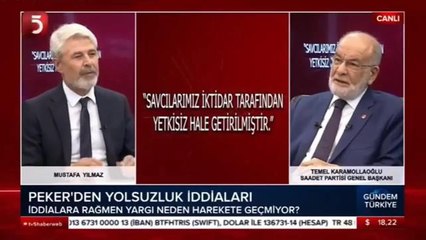 Karamollaoğlu'ndan Soylu'ya 10 Bin Dolar Eleştirisi: "Hem Biliyorsun Hem Üzerine Gitmiyorsun. O Zaman Sen de Suç Ortağısın Manasına Gelir"