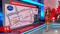 Fatima Chavez en el datazo de la semana - ampliacion del metropolitano, desvios y vias alternas