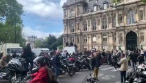 Une manifestation de deux-roues à paris le 3 septembre 2022