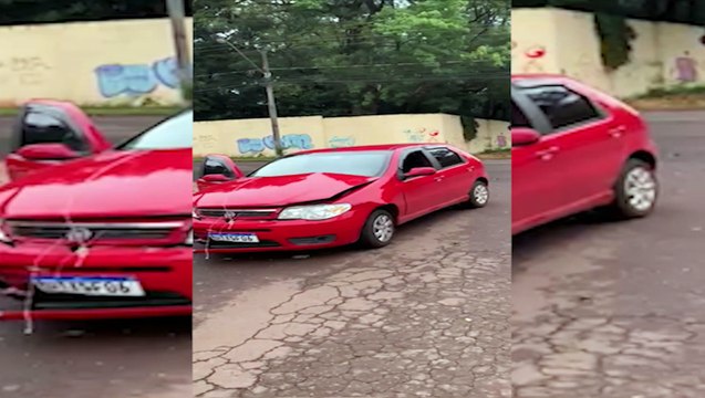 Acidentes são registrados em intervalo de horas na mesma esquina