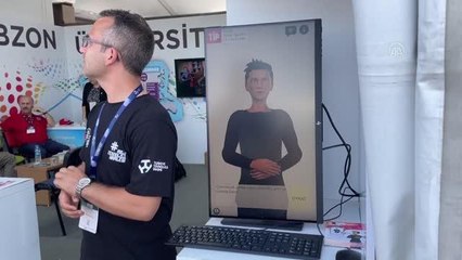 İşitme engellilerin hayatını kolaylaştıran proje TEKNOFEST KARADENİZ'de sergileniyor