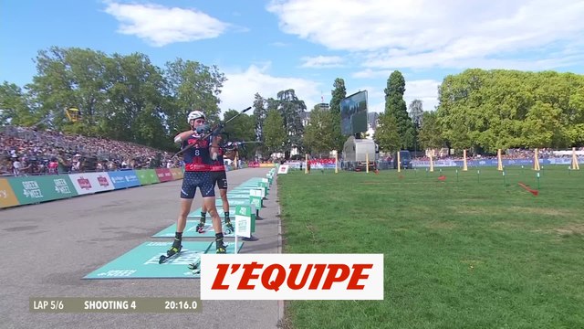 Le résumé de la mass start hommes - Biathlon d'été - Martin Fourcade Nordic Festival
