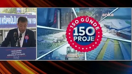 İBB Başkanı İmamoğlu:  150 günlük maratonumuzda 3 büyük metro hattını hizmete açacağız