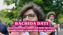 Rachida Dati s’affiche complice avec sa fille Zohra pour la rentrée des classes