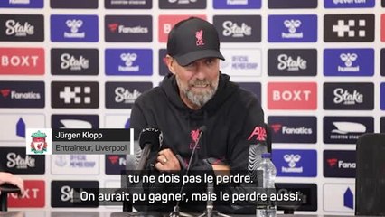6e j. - Klopp : "Règle N.1 : Si tu ne peux pas gagner le derby..."