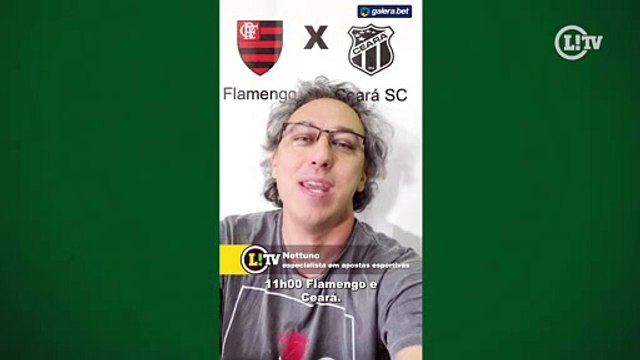 PITACOS DO LANCE! - FLAMENGO X CEARÁ - 25ª RODADA - SÉRIE A