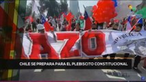 teleSUR Noticias 11:30 03-09: Chile se prepara para el plebiscito constitucional