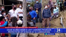 Lady Camones sobre audio con César Acuña Peralta: “No tiene absolutamente nada de ilegal”