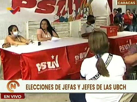 Caracas | Más de 200 habitantes de la parroquia San Pedro escogen sus jefes y jefas de UBCH