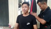 Best ASMR head MASSAGE street barber