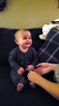 Toddler hilariously attempts to pronounce linoleum
