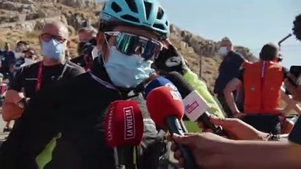 Tour d'Espagne 2022 - Miguel Angel Lopez : "Vimos a Richard Carapaz al final, pero..."