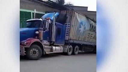 Accidente de tractocamión