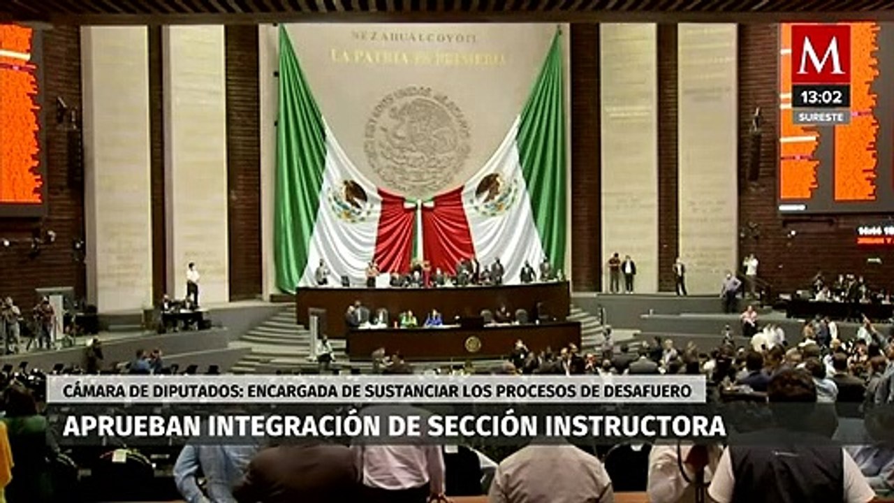 Diputados aprueban integración de Sección Instructora para desafueros