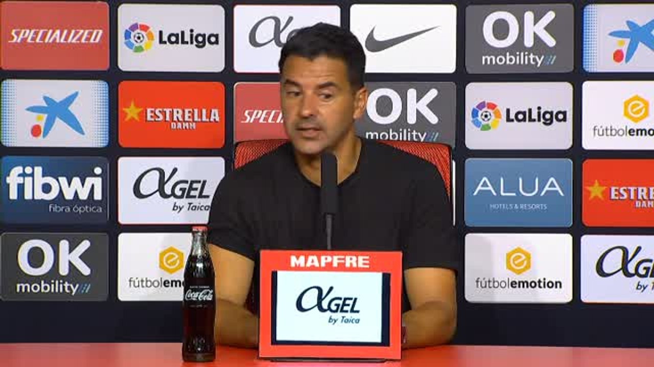 Michel: "Hemos hecho un buen trabajo y un empate era lo más justo"
