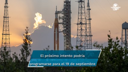 Download Video: La NASA pospone otra vez el lanzamiento del cohete de la misión Artemis debido a una fuga