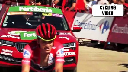 Remco Evenepoel Reacts To Getting Dropped On Final Climb | Stage 14 Vuelta a Espana 2022