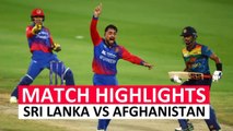 Afghanistan vs Sri Lanka Match Full Highlights - Asia Cup 2022