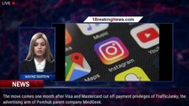 Instagram Removes Pornhub's Account - 1breakingnews.com