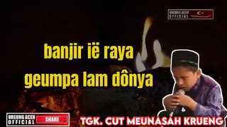 TANDA KIAMAT - TGK CUT MEUNASAH KRUENG - Lirik Lagu Aceh