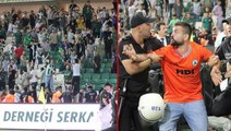 Süper Lig maçında son düdüğün çalmasıyla tribünler karıştı! Ortalık savaş alanına döndü