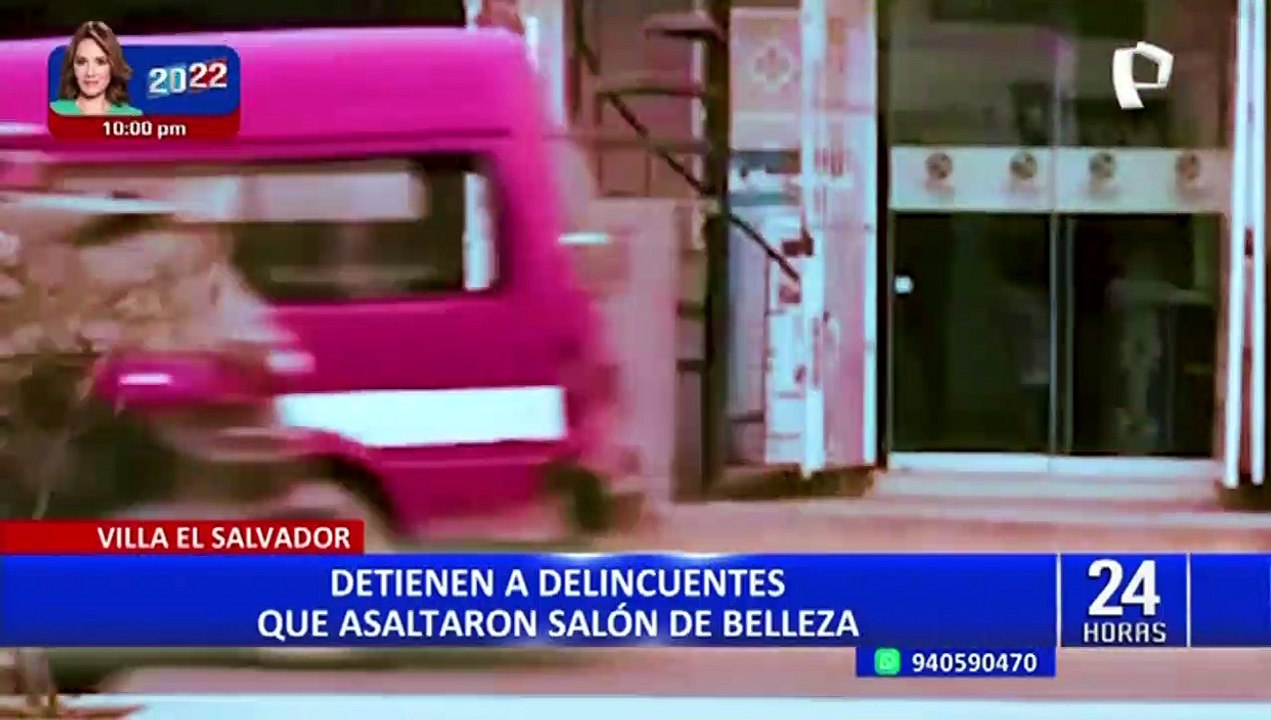 VES: delincuentes fingen ser clientes y asaltan salón de belleza