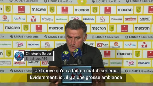 6e j. - Galtier : Neymar a bien accepté d'être remplaçant