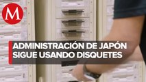 La administración de Japón continúa usando computadoras lectoras de disquete