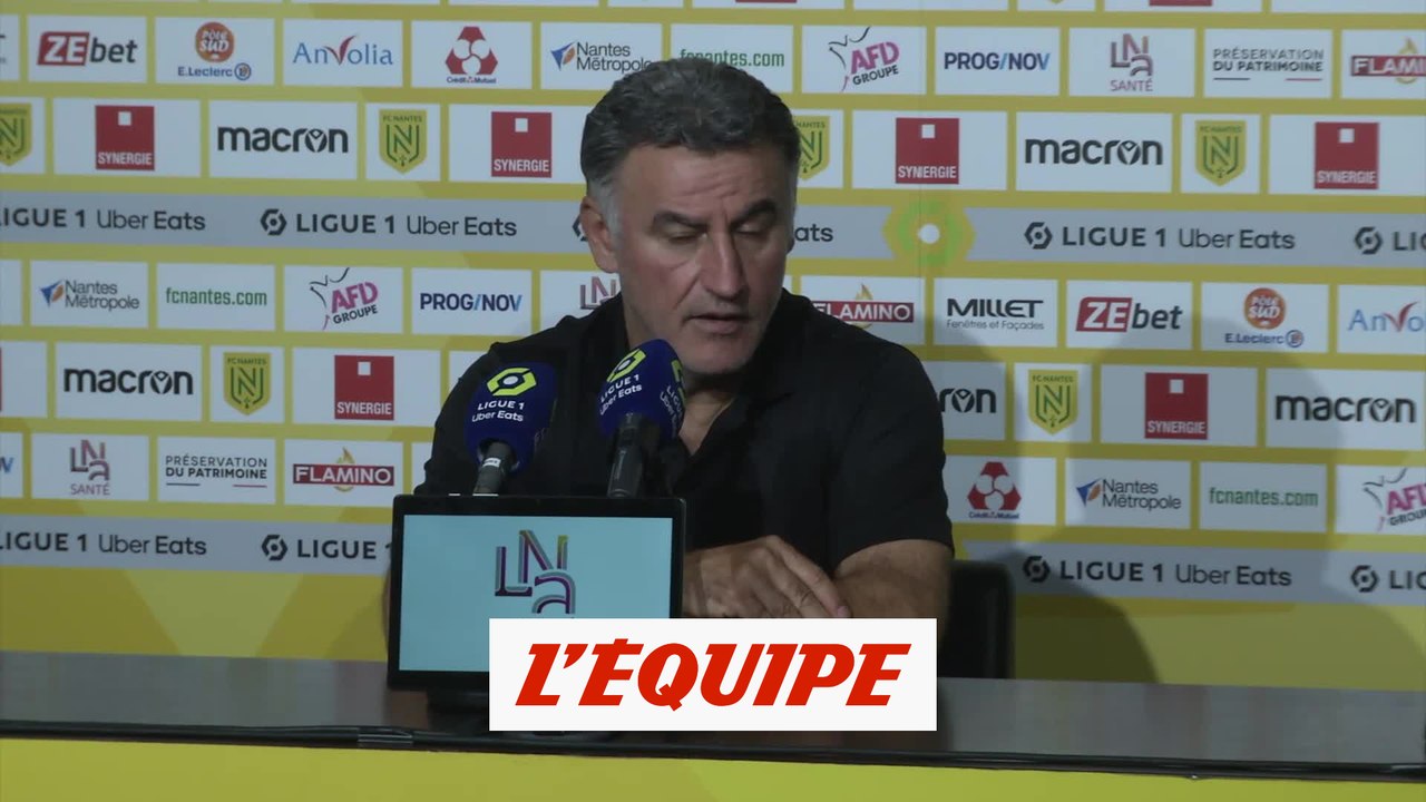 Galtier : « Un match sérieux dans une grosse ambiance »  - Foot - L1 - PSG