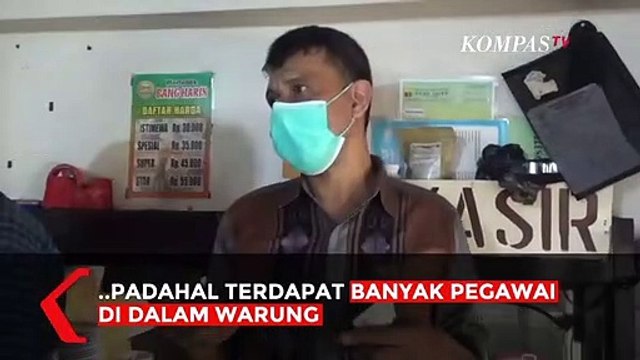Dalam 10 Detik! Aksi Pencurian Sepeda Motor di Warung Sate Terekam CCTV
