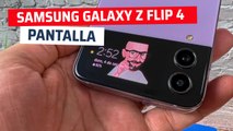 Samsung Galaxy Z Flip 4 - Pantalla trasera