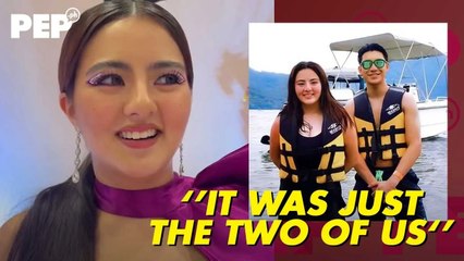 Cassy Legaspi: It's our first time to travel alone.