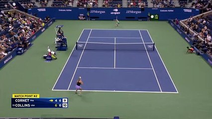 Un dernier revers plein de rage et Collins met fin au parcours de Cornet