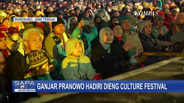 Ganjar Pranowo dan Sang Istri Ikut Meriahkan Dieng Culture Festival 2022, Berikut Selengkapnya!